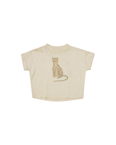 Rylee + Cru Boxy Tee, Leopard